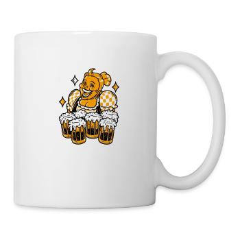 Hüttenaktivistin für Dunkel - Tasse - Weiß - Rechts