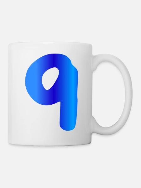 9 Jahre Geburtstag blue - Tasse - Weiß