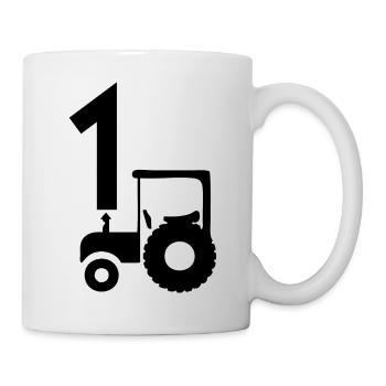 Traktor 1 - Tasse - Weiß - Rechts