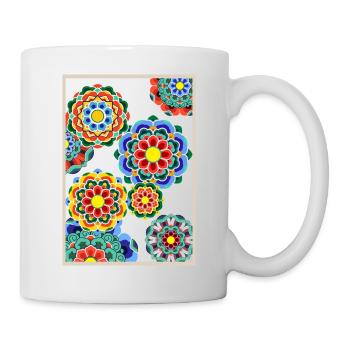 Dancheong 단청 - modern - Mug - white - Right