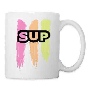 Skateboard SUP Surfing - Mug - white - Right