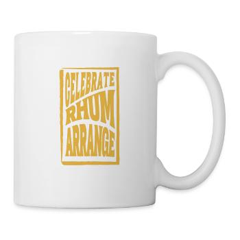 CELEBRATE RUM ARRANGES.... OK - Mug - white - Right