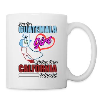 Guatemala Guatemalan Flagge DNA I Geschenk - Tasse - Weiß - Rechts