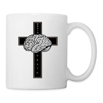 brain death - Tasse - Weiß - Rechts