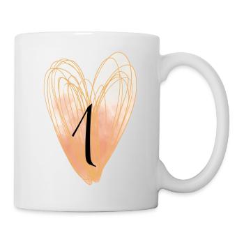 1 - Tasse - Weiß - Rechts