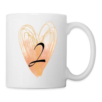 2 - Tasse - Weiß - Rechts
