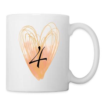 4 - Tasse - Weiß - Rechts