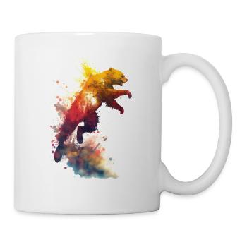 Paint the Bear - all power to the bear - Mug - white - Right