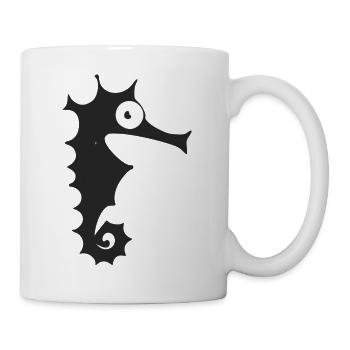 Baki the seahorse - Mug - white - Right