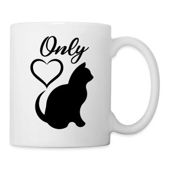 MY ONLY LOVE CAT 9 - Tasse - Weiß - Rechts
