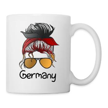 Germany Flag German Flag Used Look Home - Mug - white - Right