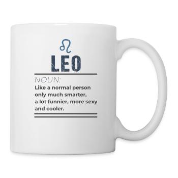 Leo Nomen - Wie ein normaler Mensch nur - Tasse - Weiß - Rechts