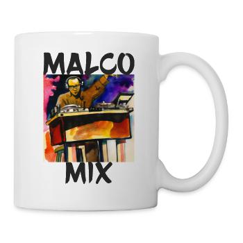 ErSa. Music and disco: DJ MalcoMix on the console - Mug - white - Right