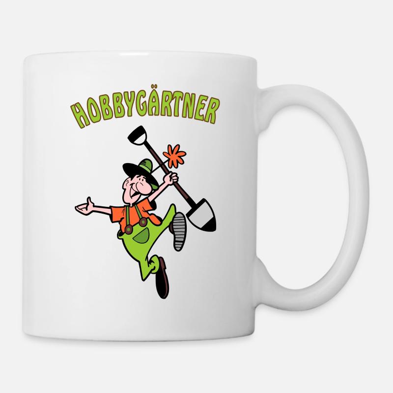 Hobbygärtner - Tasse - Weiß