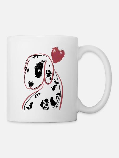 Lovematian - Tasse - Weiß