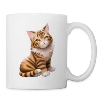 The Red Cat - Mug - white - Right