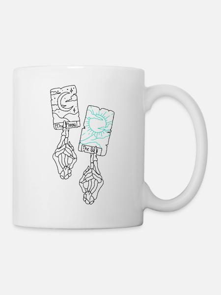 Soleil et Lune - Mug blanc - blanc