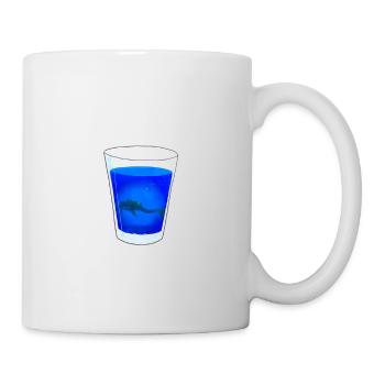 Plongée sous marine - Mug blanc - blanc - Droite