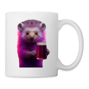 Cheeky Beer Fretchen in Pink Color - Mug - white - Right