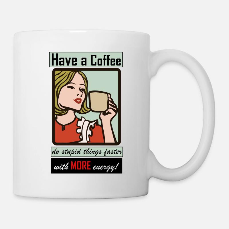 Prenez un café - Mug blanc - blanc