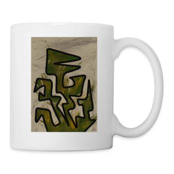 Kaktus - Tasse - Weiß - Rechts