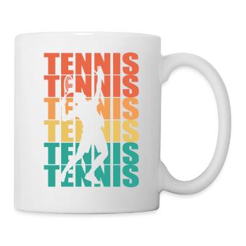 Tennis Sport Tennis Match Saying - Mug - white - Right
