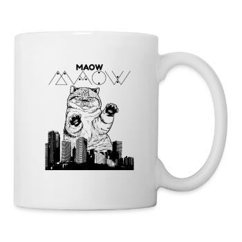 Cat Lovers i love Cat animal lovers - Tasse - Weiß - Rechts