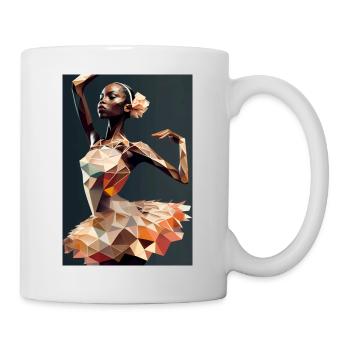 Ballerina 2 - Tasse - Weiß - Rechts