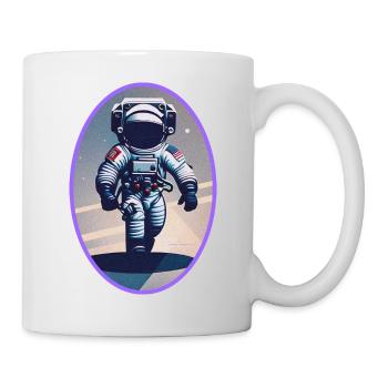 walking on mars - Mug blanc - blanc - Droite