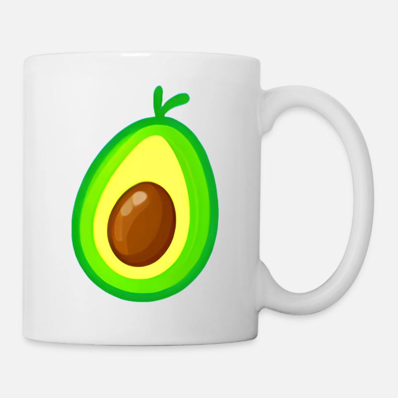 Icône d’avocat - Mug blanc - blanc