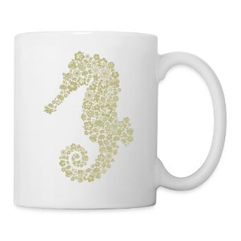 sea horse - Tasse - Weiß - Rechts