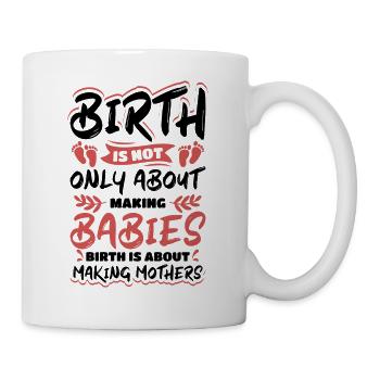 What could be more beautiful than bringing - Tasse - Weiß - Rechts