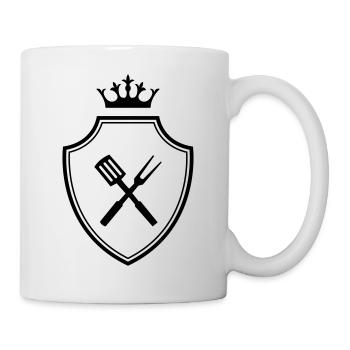 koch symbol - Tasse - Weiß - Rechts