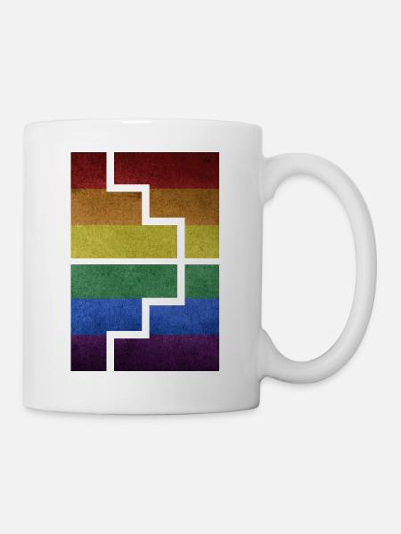 Géométrie - Mug blanc - blanc
