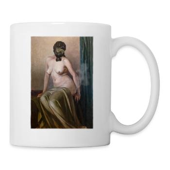 Gas Woman Vintage - Mug blanc - blanc - Droite
