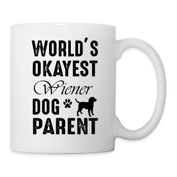Dog Hund - Tasse - Weiß - Rechts