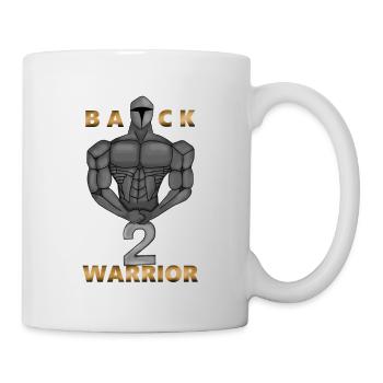 Back 2 Warrior (Gray) - Mug - white - Right