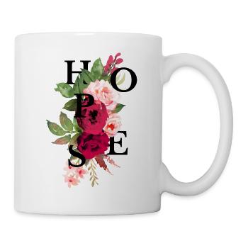 Hopes flowers - Mug blanc - blanc - Droite