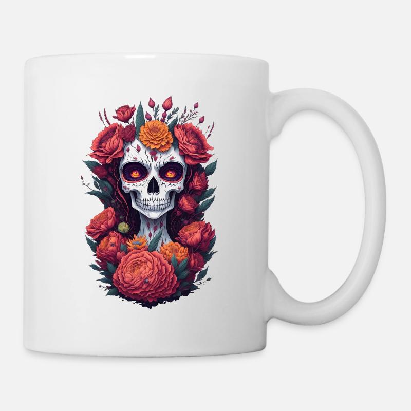 La Catrina 7 - Mug - white