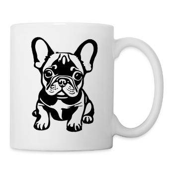 Dogs French Bulldog Dog Dog Owner - Mug - white - Right