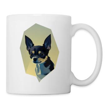 Chihuahua - Tasse - Weiß - Rechts