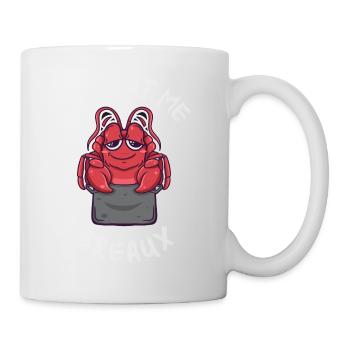 Come At Me Breaux Drôle d’écrevisse Bouillir Kawaii - Mug blanc - blanc - Droite