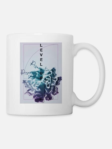 Tattoo Be You Butterfly Level Up 2 - Tasse - Weiß