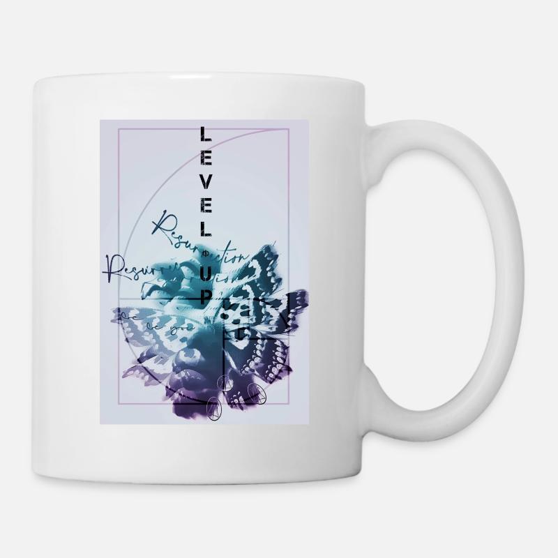 Tattoo Be You Butterfly Level Up 2 - Tasse - Weiß