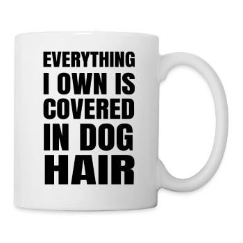 Hund Dog - Tasse - Weiß - Rechts