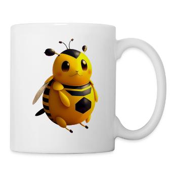 kawaii happy beebaby - Mug - white - Right