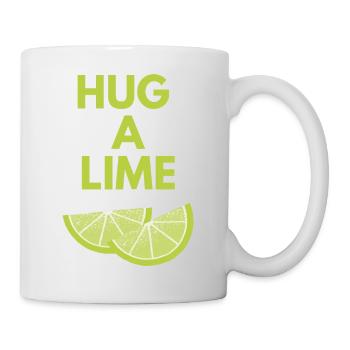 HUG A LIME - Mug - white - Right