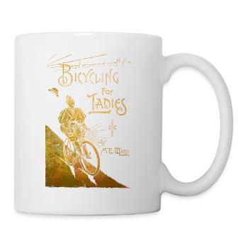 Bicycling for Ladies - Mug - white - Right
