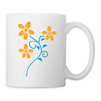 Flower Flower Plant - Mug blanc - blanc - Droite