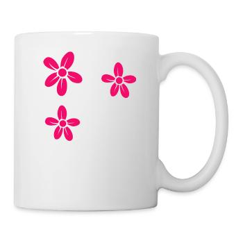 Flower Blume Pflanze - Tasse - Weiß - Rechts